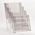 Colored Acrylic Leaflet Display Holder for A4 Size Paper